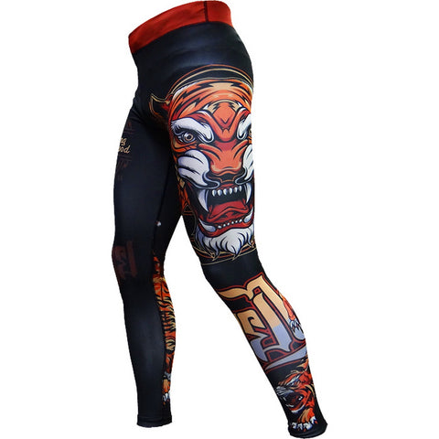 Hardcore Training Tiger Compression Pants Men's
