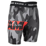 Tatami Red Bar Camo VT Compression Shorts Men's