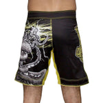 Raven Fightwear Fight Shorts Men's Thor Red Yellow Grey