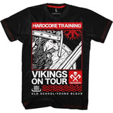 Hardcore Training Vikings On Tour Black T-Shirt Men's